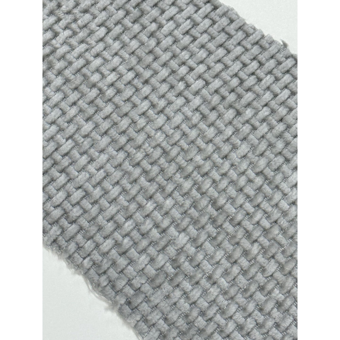 Grey Oversized 3-piece Chenille Modular Square Sofa Set with High-Density Foam Cushions, Free Combination