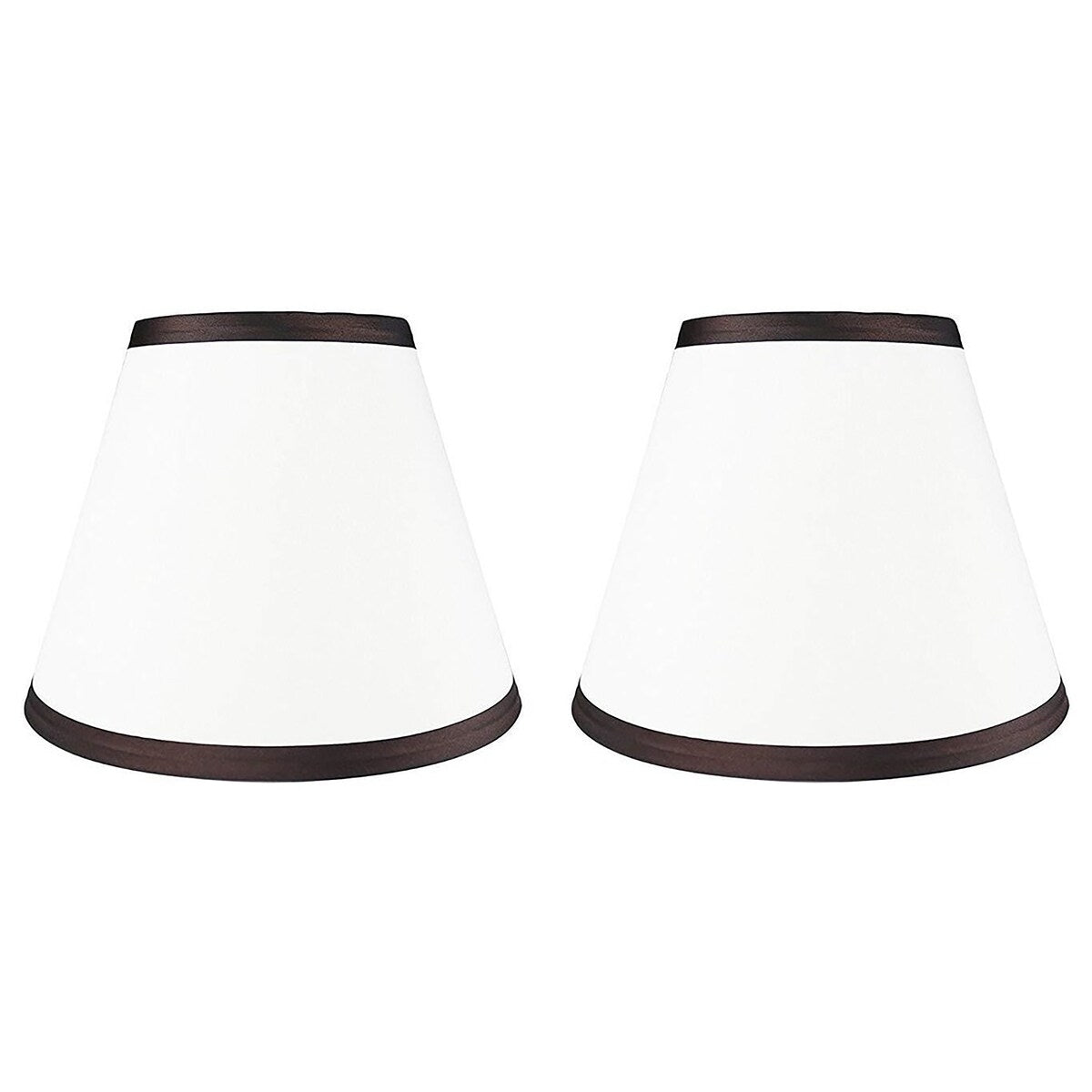 Hardback Faux Silk Conical Lamp Shade, 5 inch Top, 9 inch Bottom, 7 inch Slant