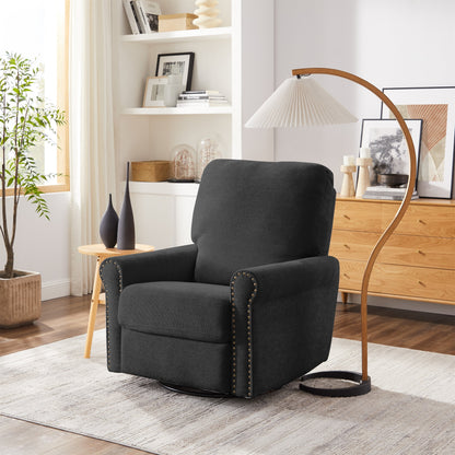 Heido 360 Degree Swivel Glider Manual Recliner Leisure Sofa Chair