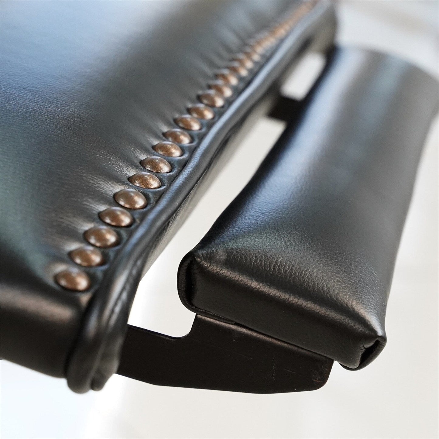 Hekkin Genuine Leather Power Recliner with Adjustable Headrest and USB Port Ultra-Comfy Living Room Seating