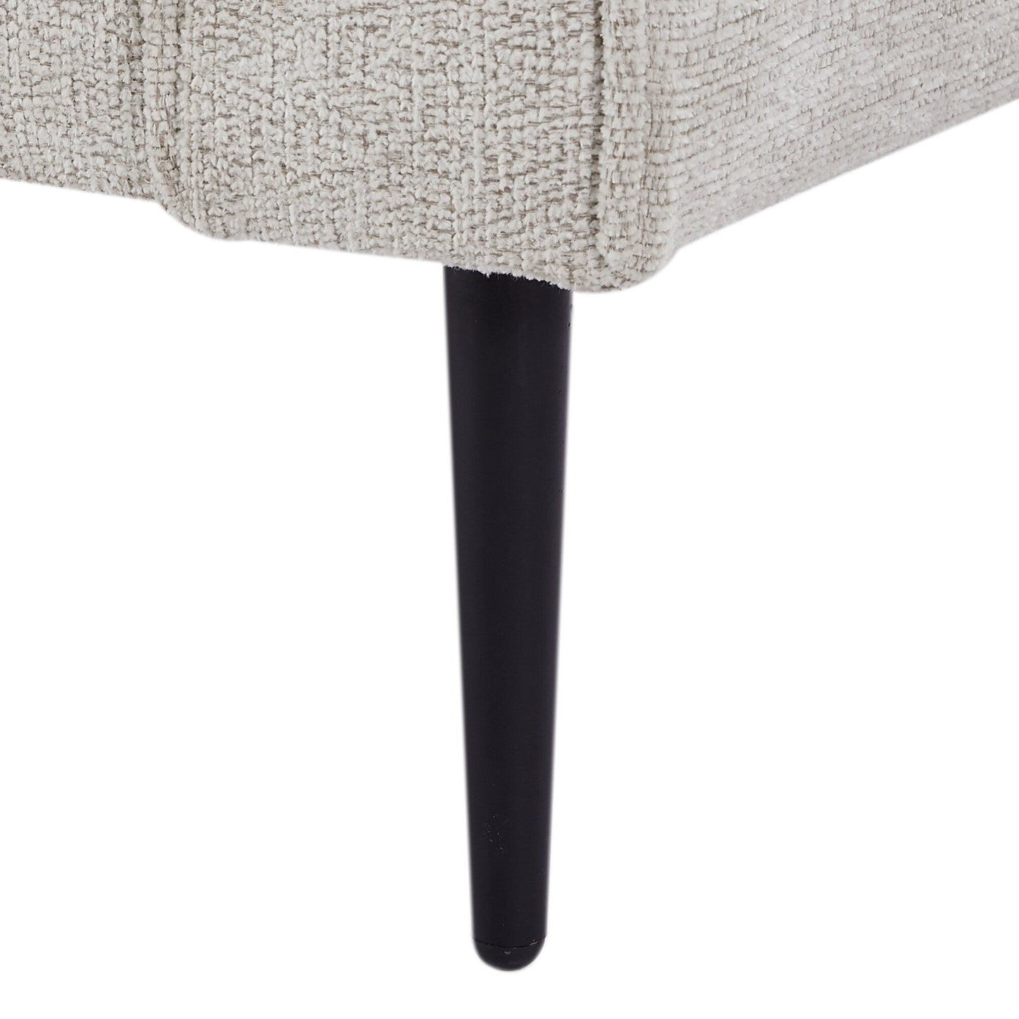 High-Tech Fabric Upholstered Sofa with 2 Pillows