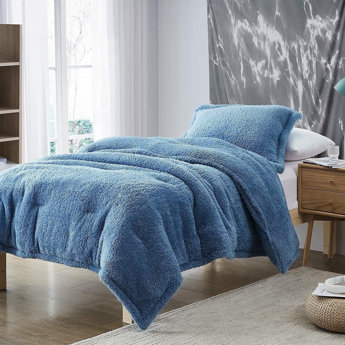 Hollywood - Coma Inducer® Oversized Comforter Set - Faded Denim