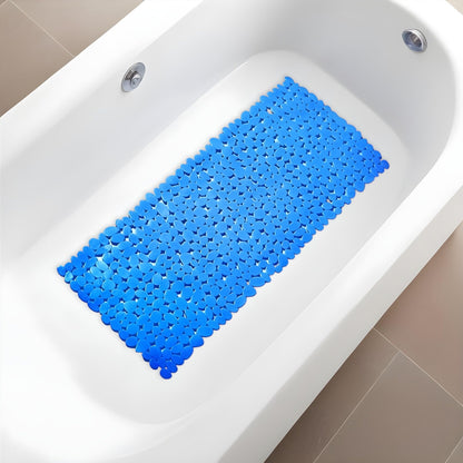 HomeRoots 35 White Spa Pebbles Non Slip Bathtub Mat