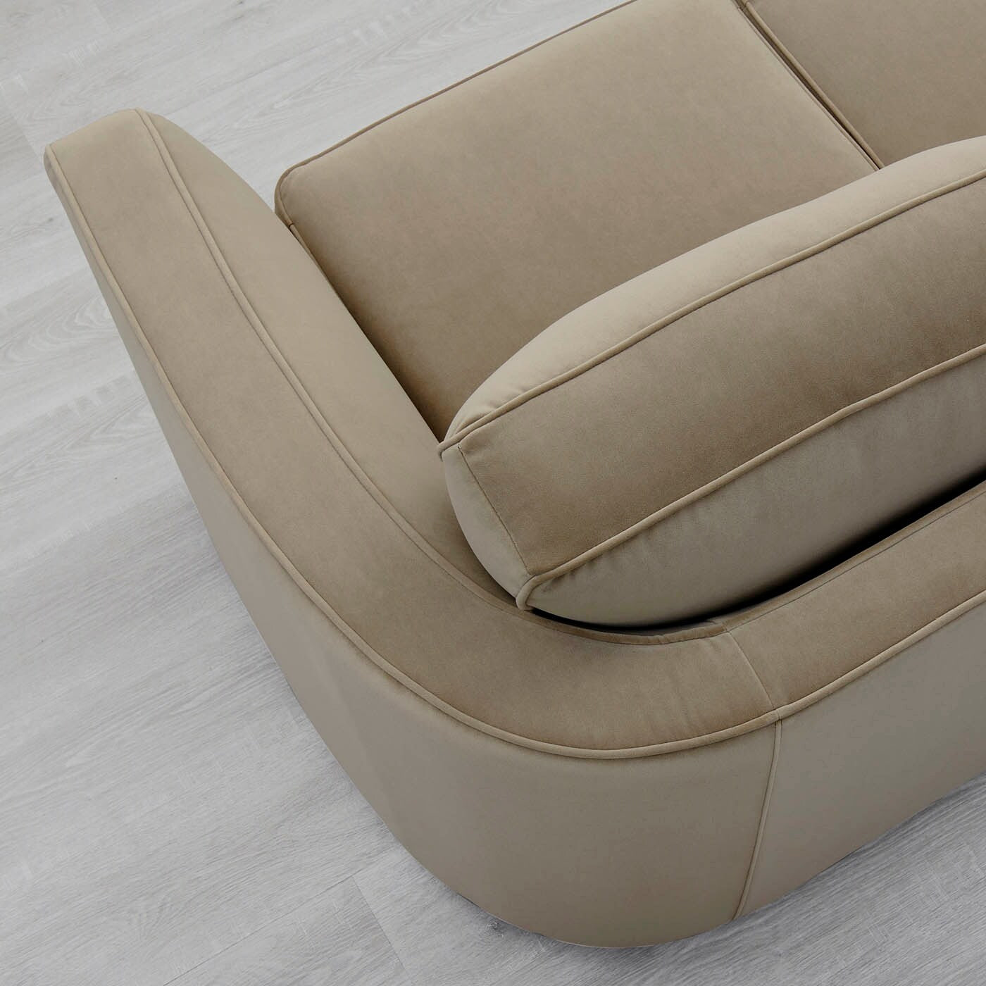 Hydeline Albert Fabric Sofa with Memory Foam and Springs