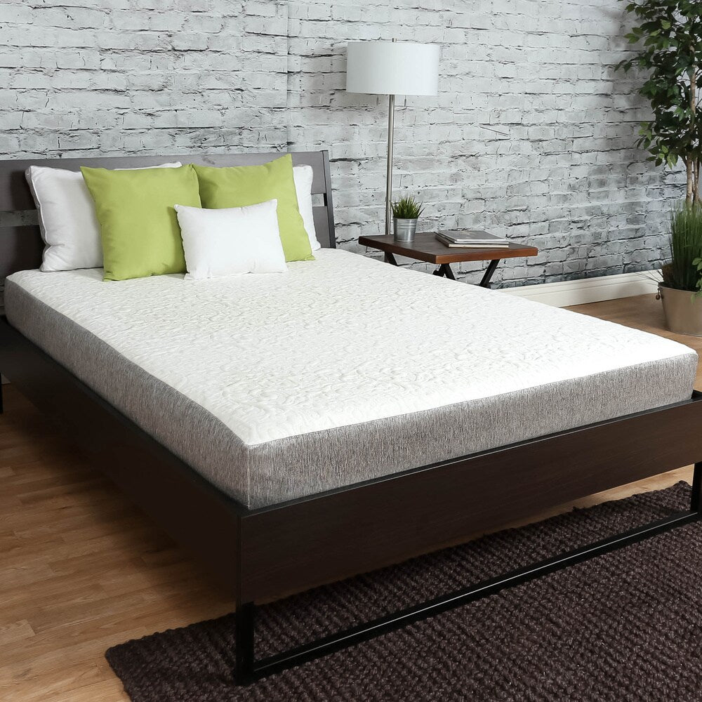 Premier Sleep Products 8-inch Firm Graphite Gel Memory Foam Mattress