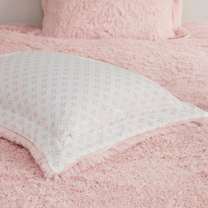 Intelligent Design Effie Shaggy Fur Reversible Comforter Set