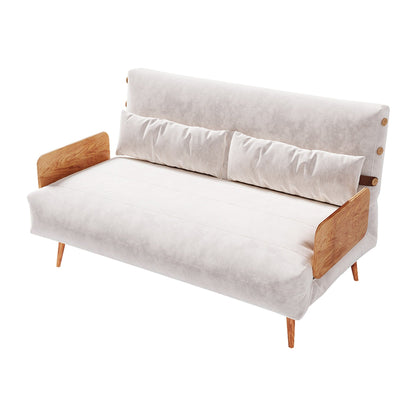 JASIWAY 59.1'' Modern Upholstered Sofa Bed