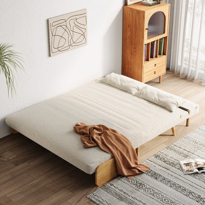 JASIWAY 59.1'' Modern Upholstered Sofa Bed