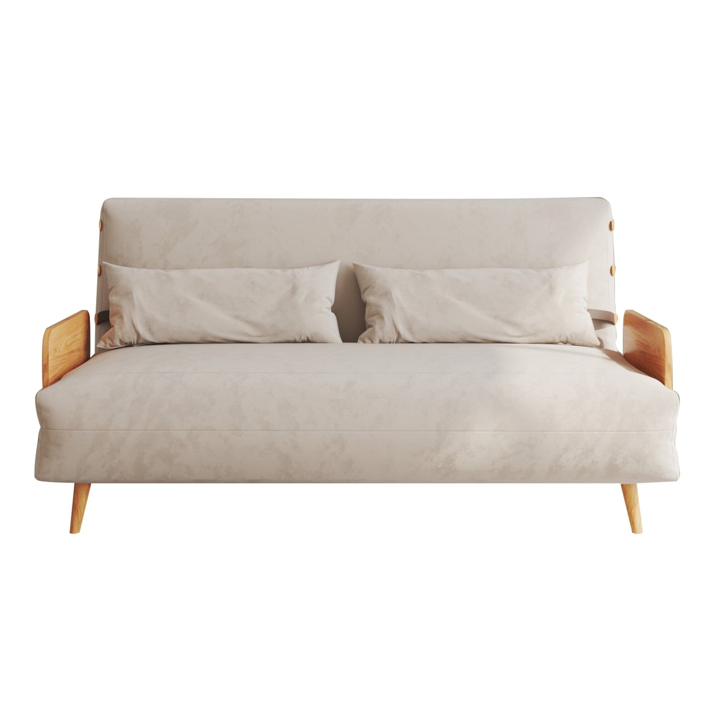 JASIWAY 59.1'' Modern Upholstered Sofa Bed