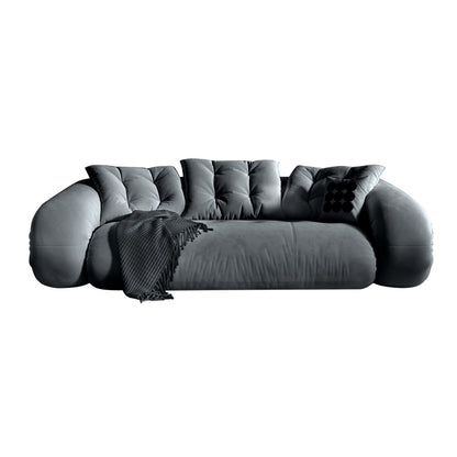 JASIWAY Modern Convertible Sleeper Sofa Chair Bed, White