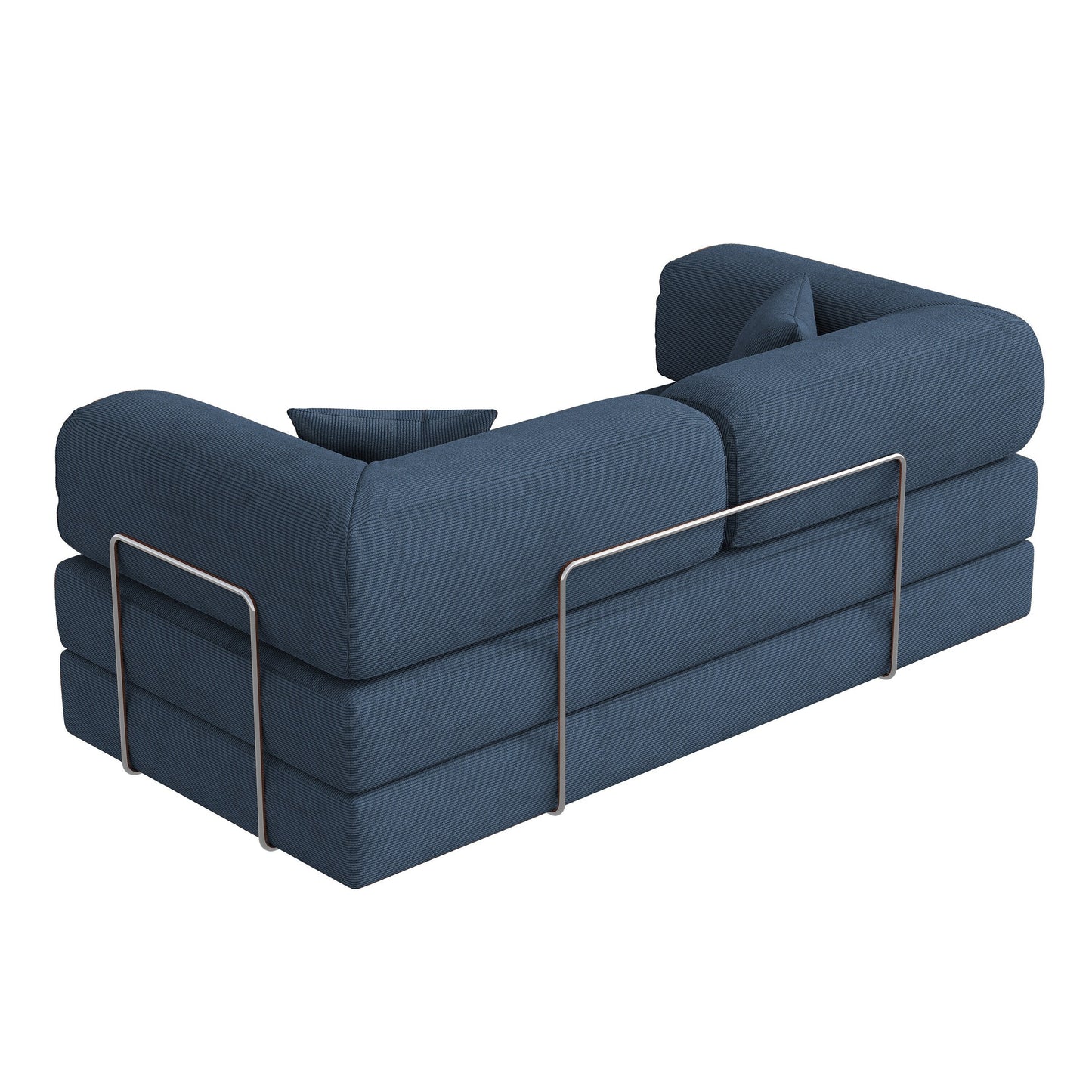 JASIWAY Modern Vintage Convertible Sleeper Sofa Bed