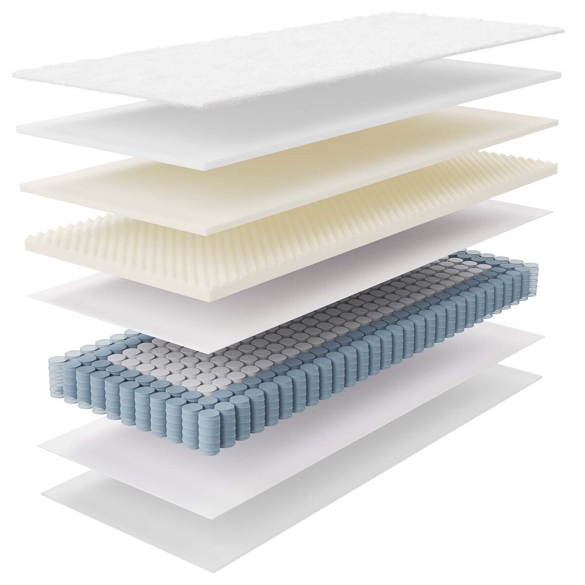 Jenna 6 Innerspring and Foam Mattress - N/A