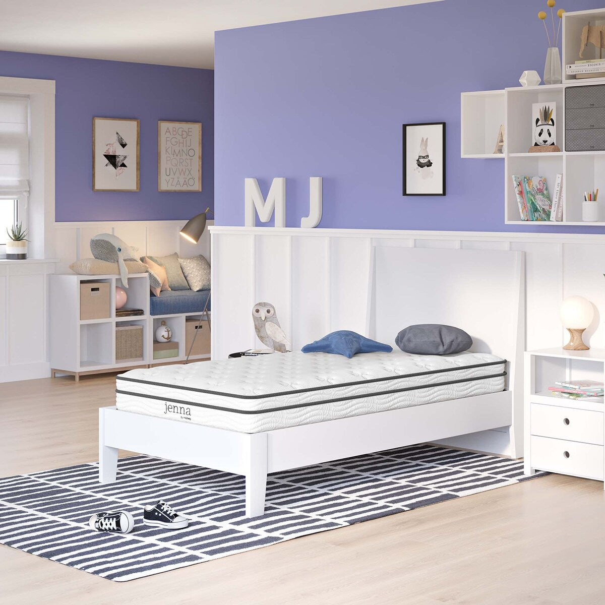 Jenna 6 Innerspring and Foam Mattress - N/A