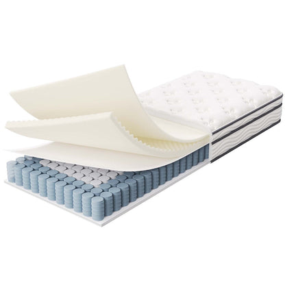 Jenna 6 Innerspring and Foam Mattress - N/A