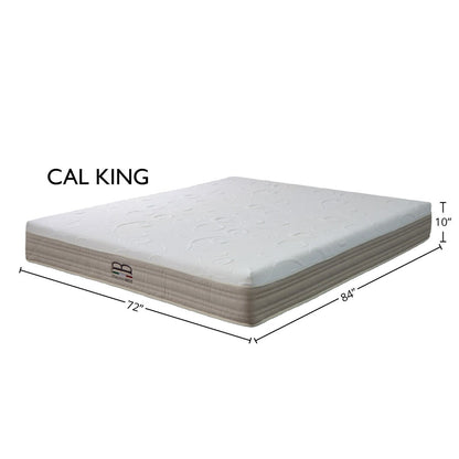 Jewel Italian Antibacterial Memory Foam Mattress with 11 Support Zones