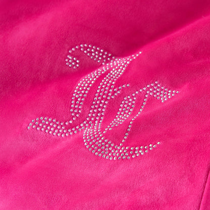 Juicy Couture Solid Velour Comforter and Sham Sets