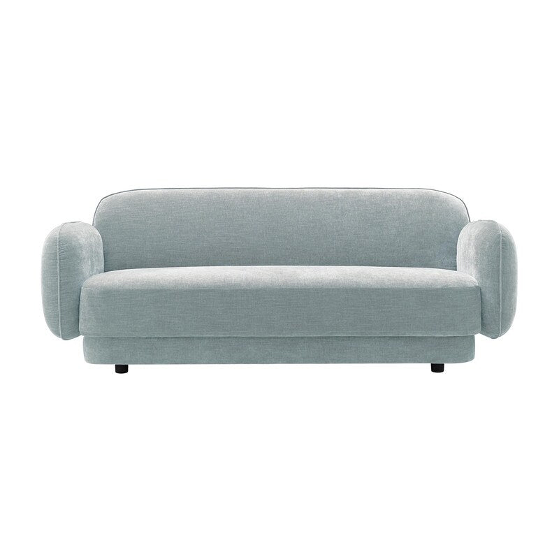Kandor Textured Velvet Sofa - 84.7W x 34.3D x 32.1H