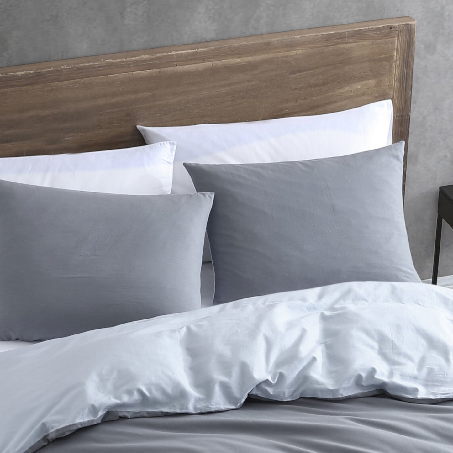 Kenneth Cole New York Miro Solid Reversible Duvet Cover Set