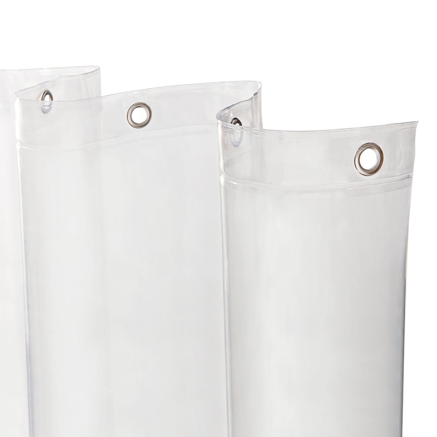 Kenney Medium Weight PEVA Shower Curtain Liner, 70 W x 72 H, 2-Pack