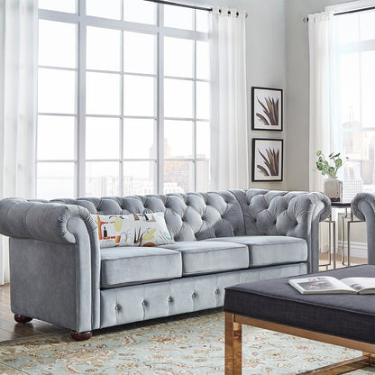 Knightsbridge Tufted Chesterfield Sofa by iNSPIRE Q Artisan