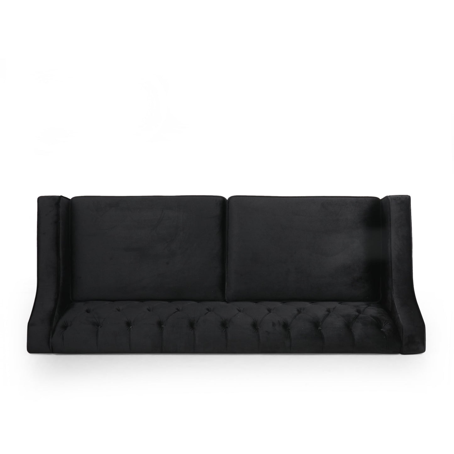 Knouff Tufted Velvet 3-seater Sofa by Christopher Knight Home