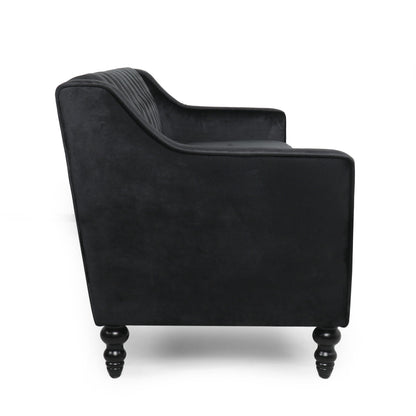 Knouff Tufted Velvet 3-seater Sofa by Christopher Knight Home