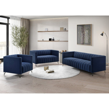 Clayfell Kurtis Square Arm Living Set