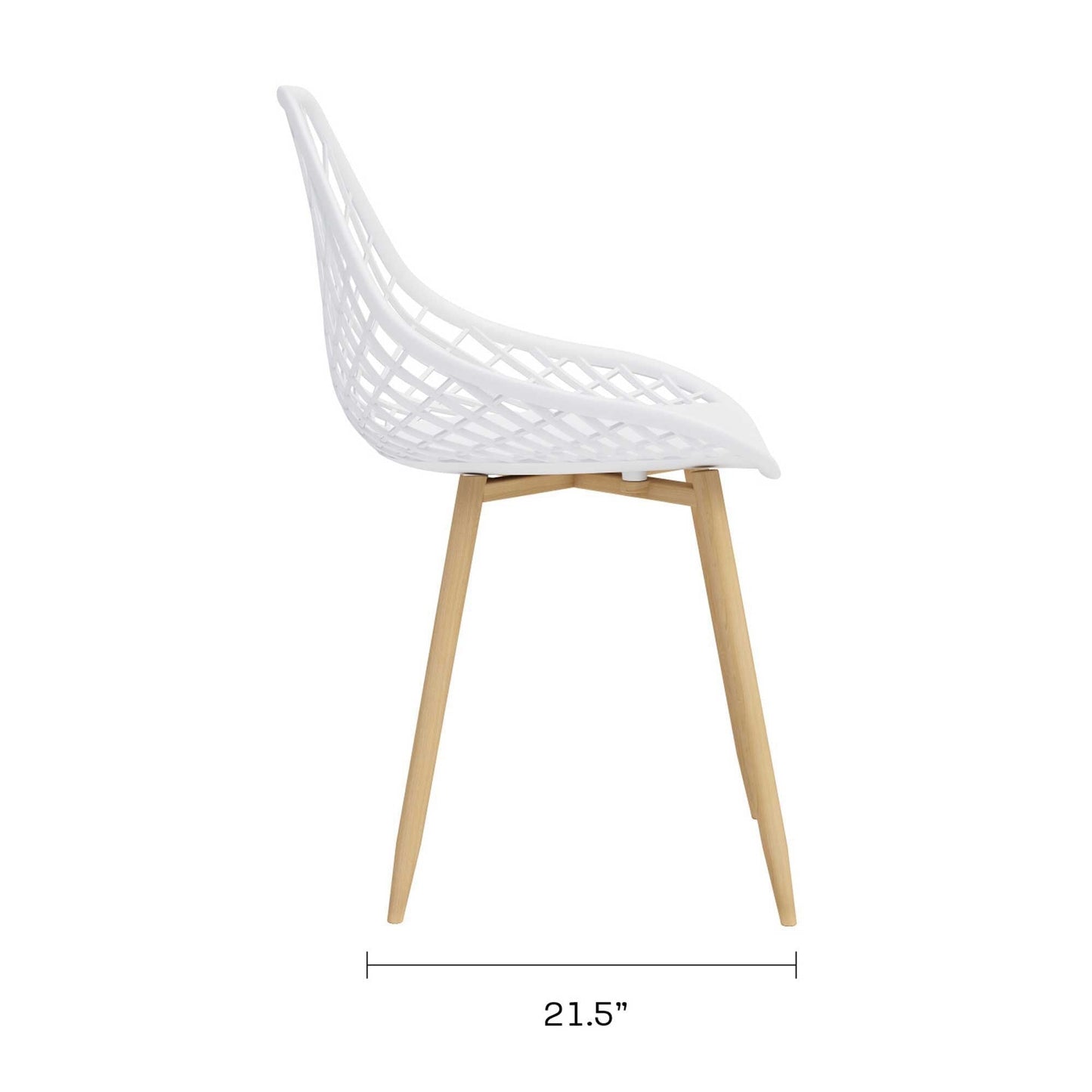 Kurv 3-Piece Bistro Set, Weather Resistant, Indoor/Outdoor