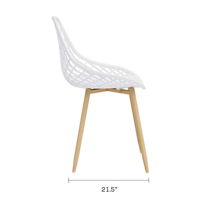 Kurv 3-Piece Bistro Set, Weather Resistant, Indoor/Outdoor