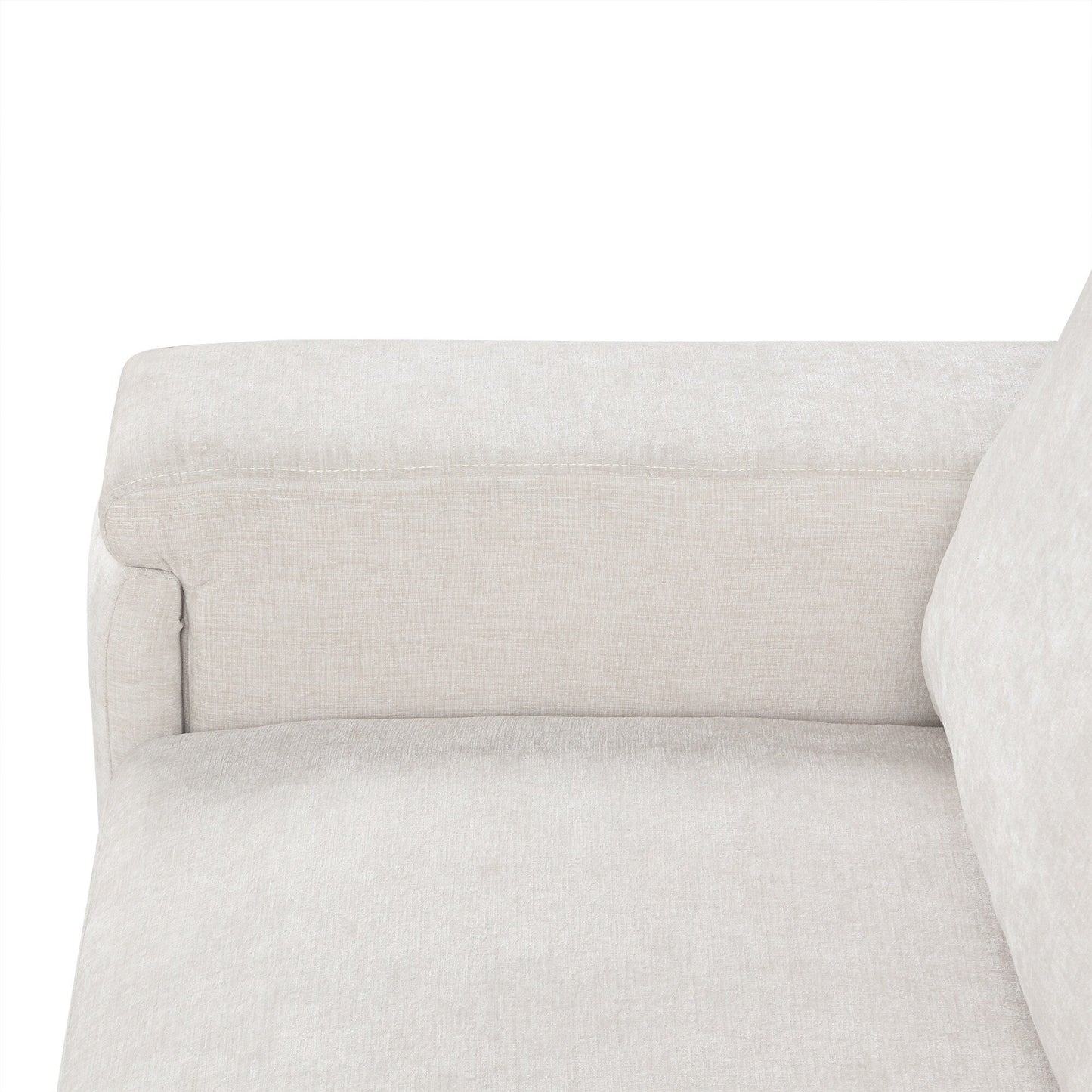L-Shaped 5-Seat Sectional Sofa with Pull-Out Ottoman, Built-In Cup Holders, USB Charging Port and Removable Cushions
