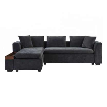L-shaped Sofa Upholstered Sofa Couch