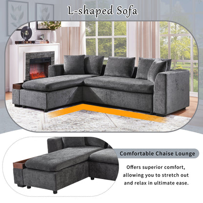 L-shaped Sofa Upholstered Sofa Couch