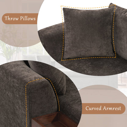 L-shaped Sofa Upholstered Sofa Couch