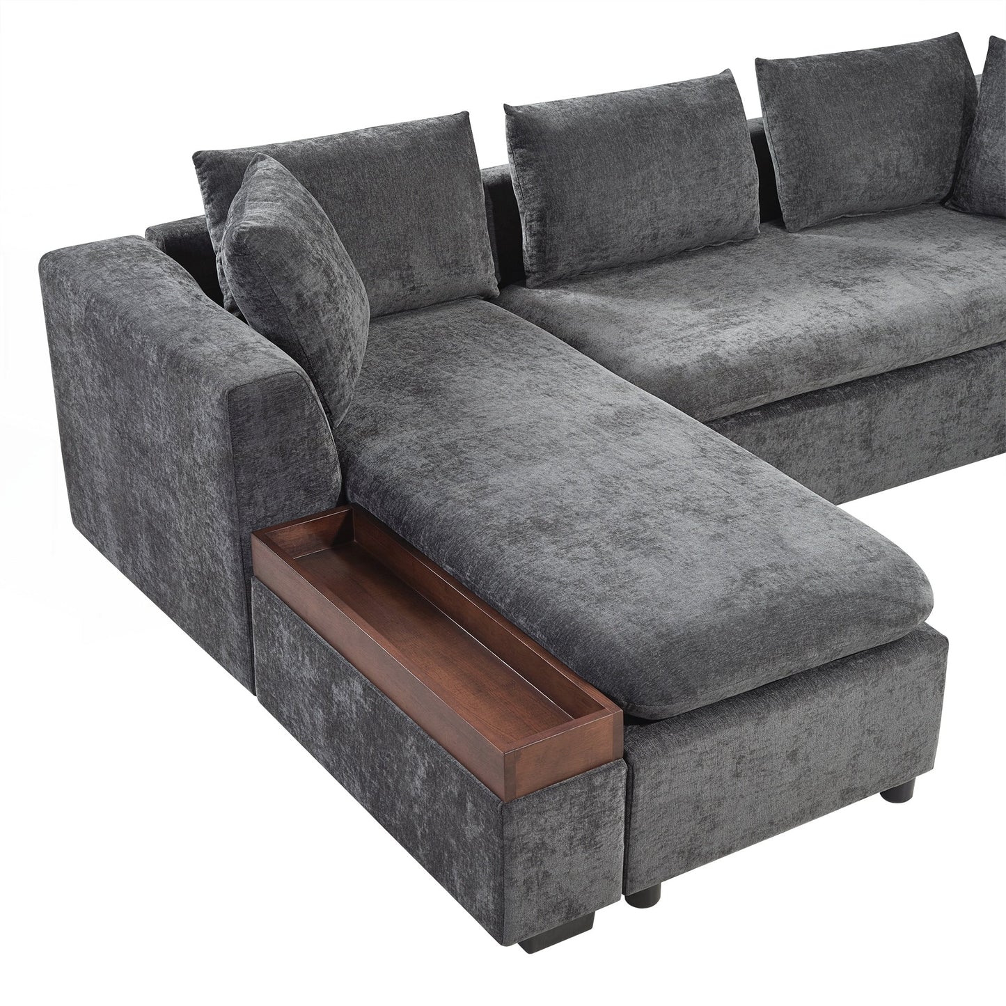 L-shaped Sofa Upholstered Sofa Couch