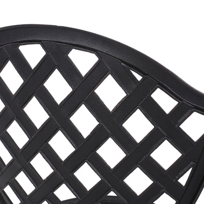 La Sola Outdoor 3-piece Cast Aluminum Bistro Set by Christopher Knight Home