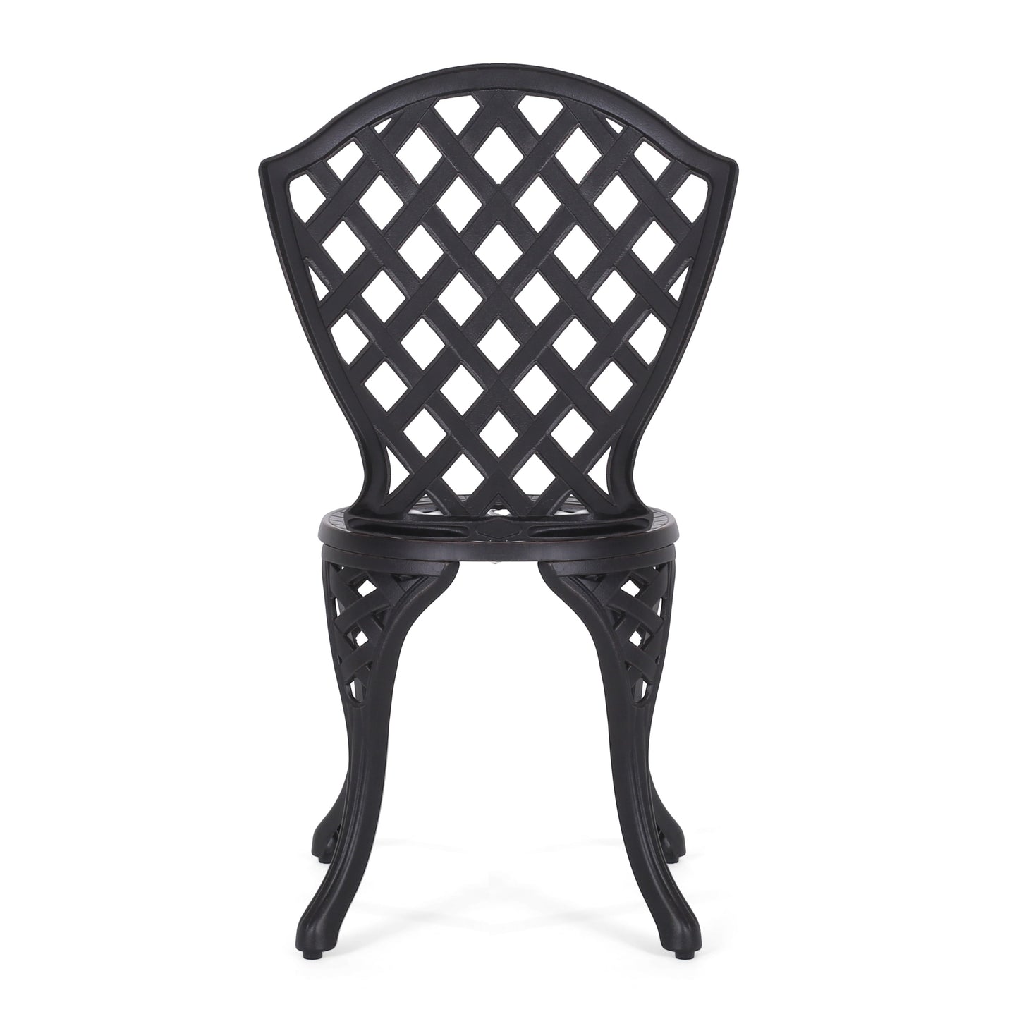La Sola Outdoor 3-piece Cast Aluminum Bistro Set by Christopher Knight Home