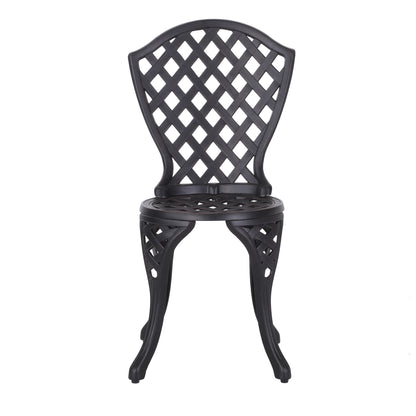 La Sola Outdoor 3-piece Cast Aluminum Bistro Set by Christopher Knight Home