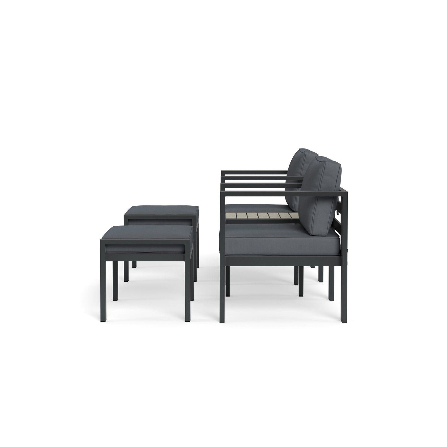 Lakeview Aluminum Outdoor Bistro Seating Set (5-Piece)