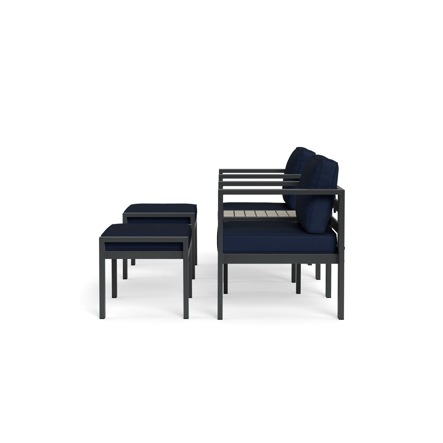 Lakeview Aluminum Outdoor Bistro Seating Set (5-Piece)
