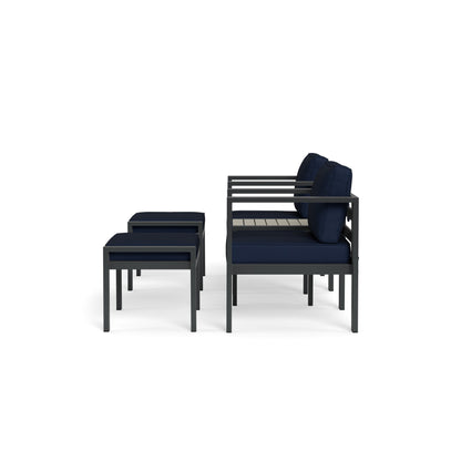 Lakeview Aluminum Outdoor Bistro Seating Set (5-Piece)