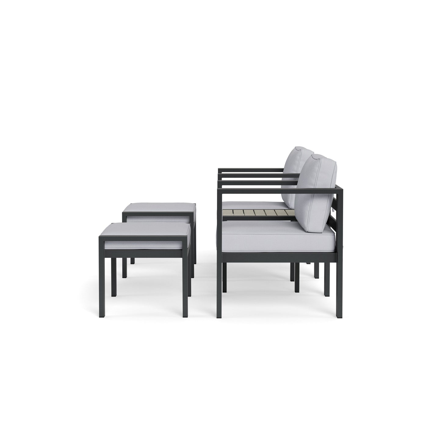 Lakeview Aluminum Outdoor Bistro Seating Set (5-Piece)
