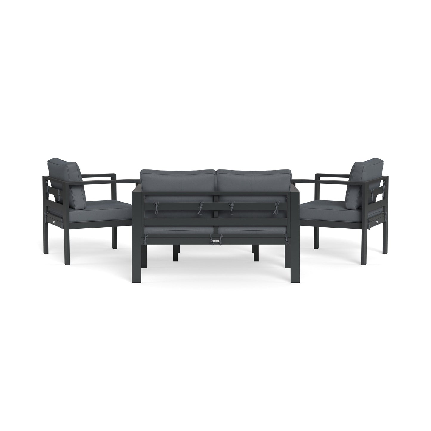 Lakeview Aluminum Outdoor Conversation Seating Set (4-Piece)