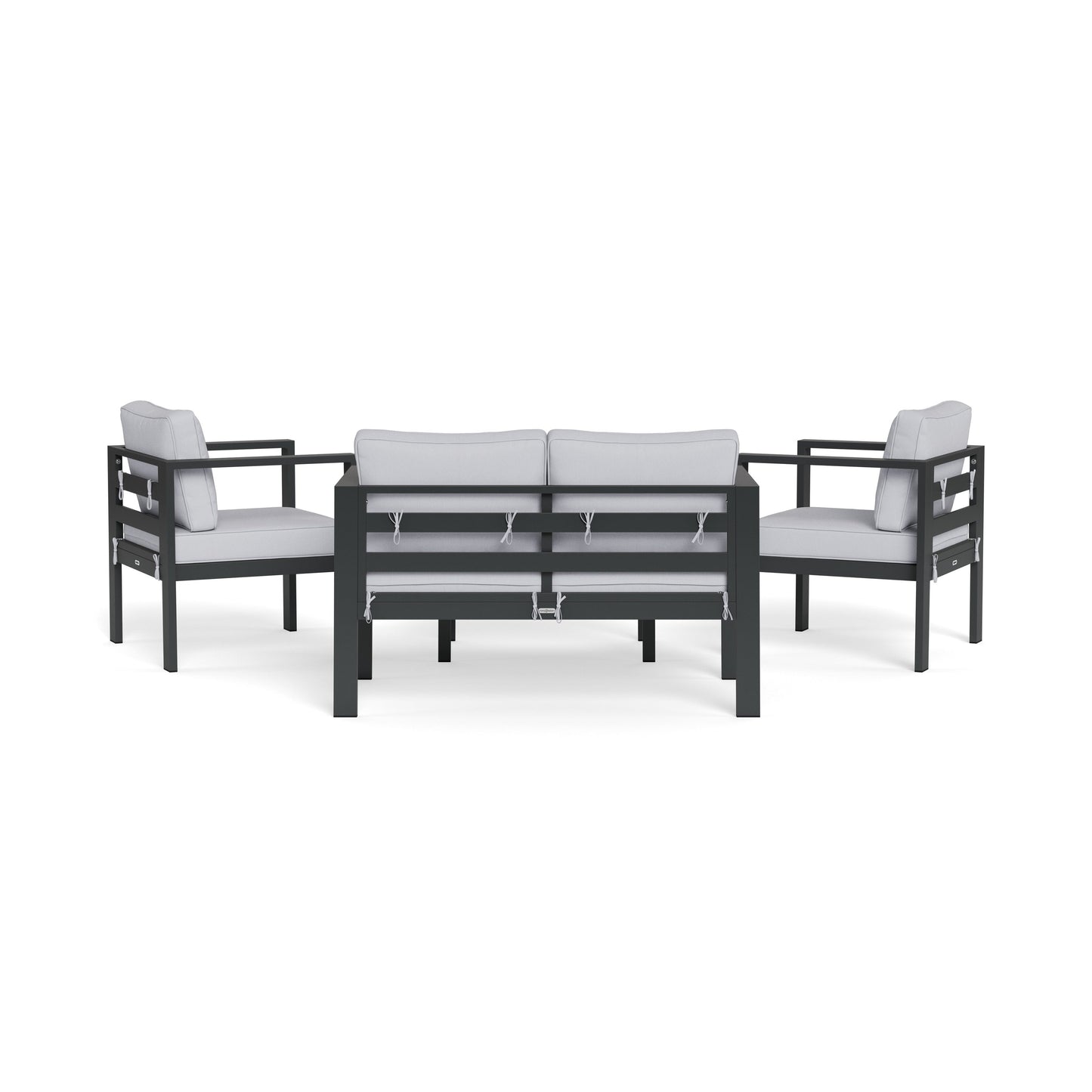 Lakeview Aluminum Outdoor Conversation Seating Set (4-Piece)