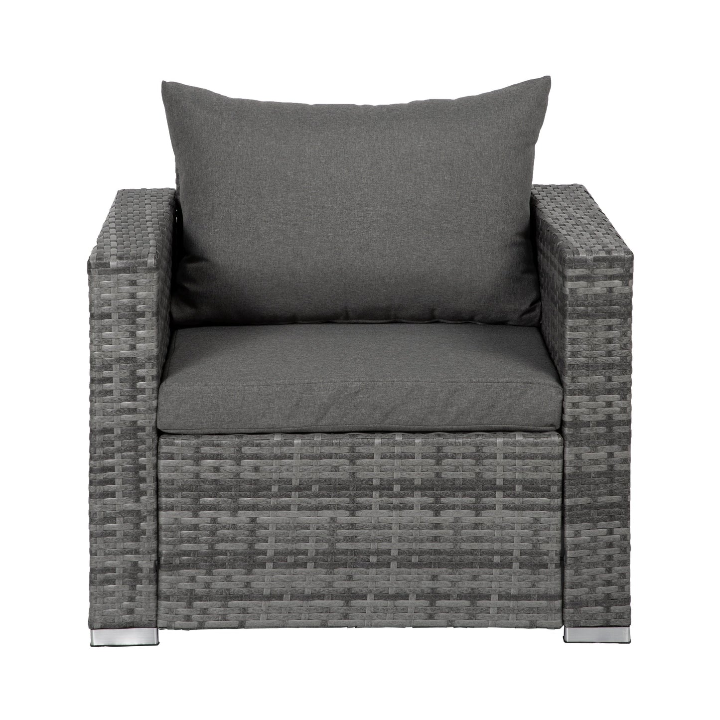 Landon 4-piece Wicker Outdoor Patio Furniture Set with Cushions