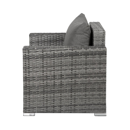 Landon 4-piece Wicker Outdoor Patio Furniture Set with Cushions