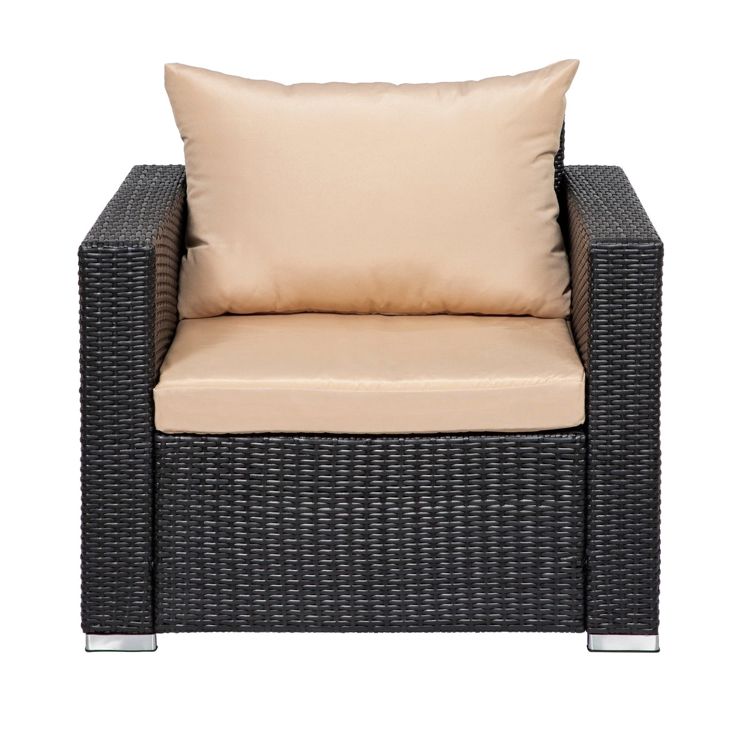 Landon 4-piece Wicker Outdoor Patio Furniture Set with Cushions