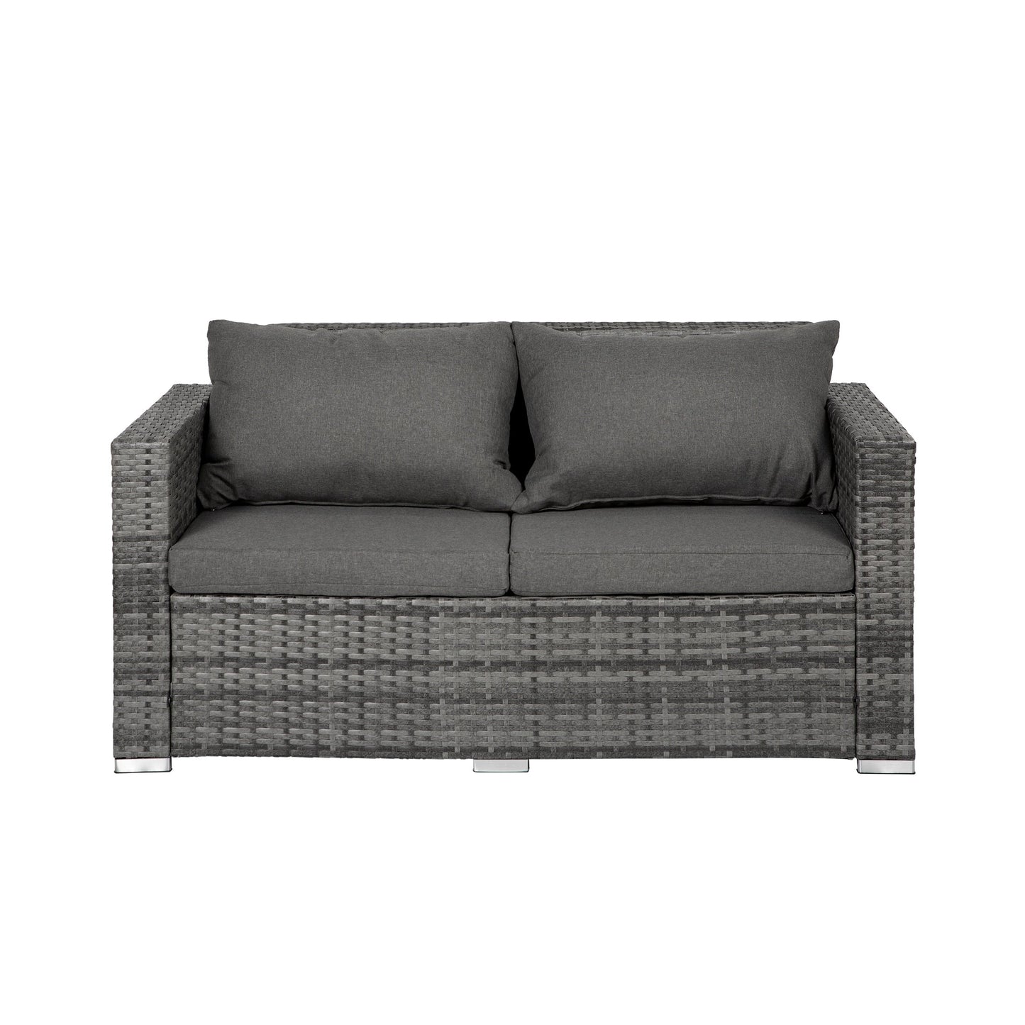 Landon 4-piece Wicker Outdoor Patio Furniture Set with Cushions