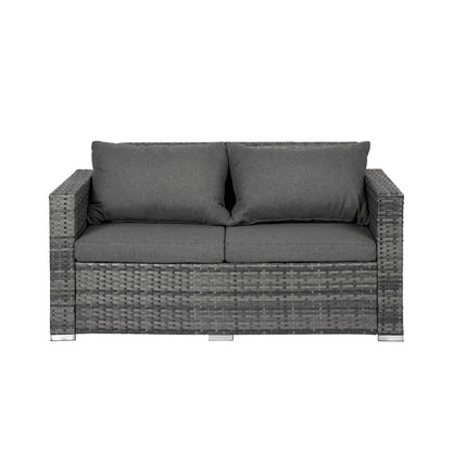 Landon 4-piece Wicker Outdoor Patio Furniture Set with Cushions