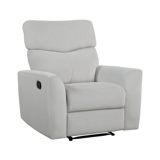 Lantham Velvet Manual Reclining Chair