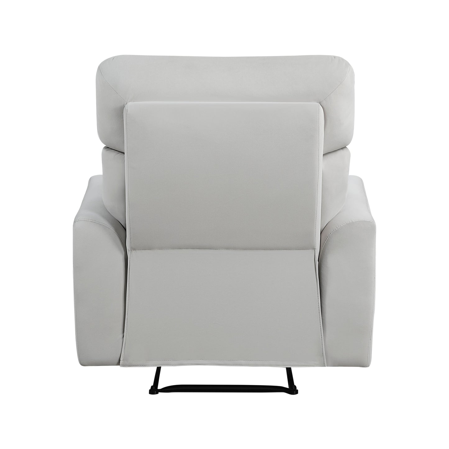 Lantham Velvet Manual Reclining Chair